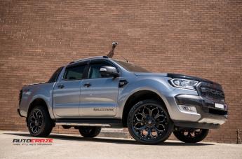 FORD RANGER ASSAULT GLOSS BLACK MILLED ACCENTS